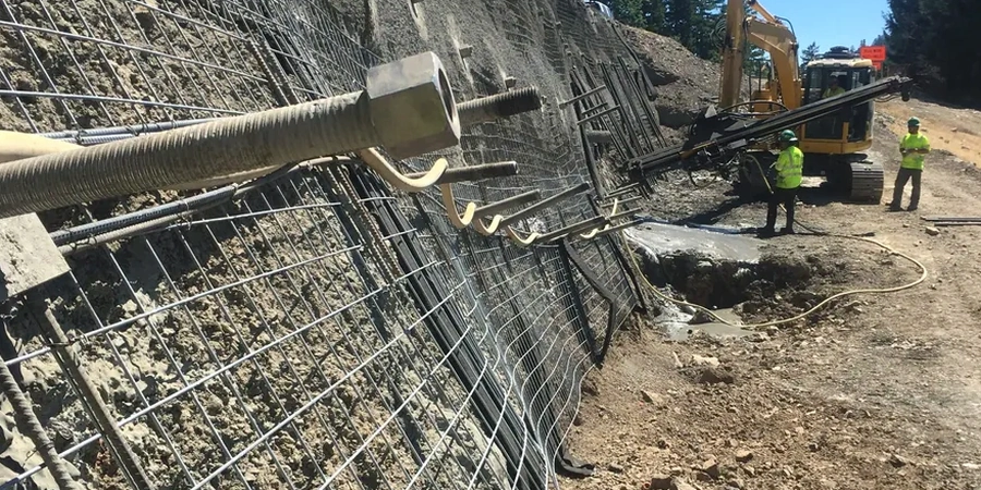 Illustrative image of Slope stabilization design in Sunnyvale