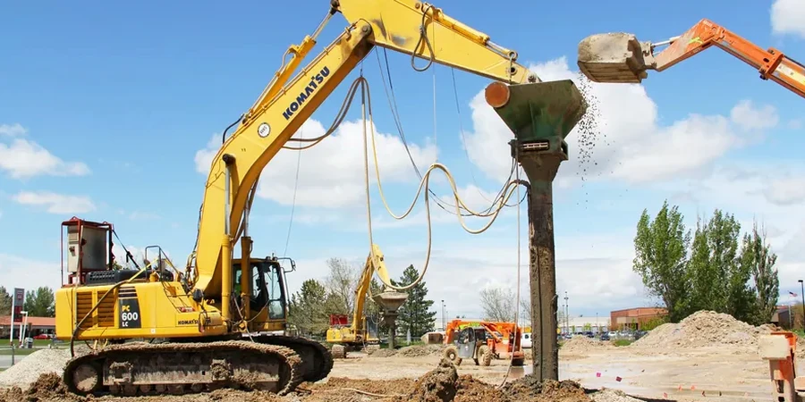 Illustrative image of Vibrocompaction design in Sunnyvale